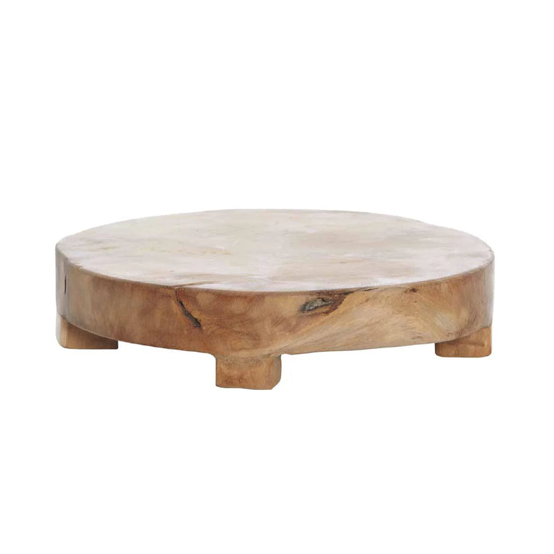 Jude Teak Wood Round Board