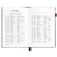 2027 A5 Vertical Planner | Cherry Wisteria