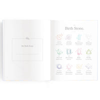 Baby Book Cloud Stripe 0-6 Years | Keepsake  3rd Edition