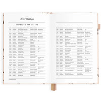 2027 A5 Vertical Planner | Amalfi Latte