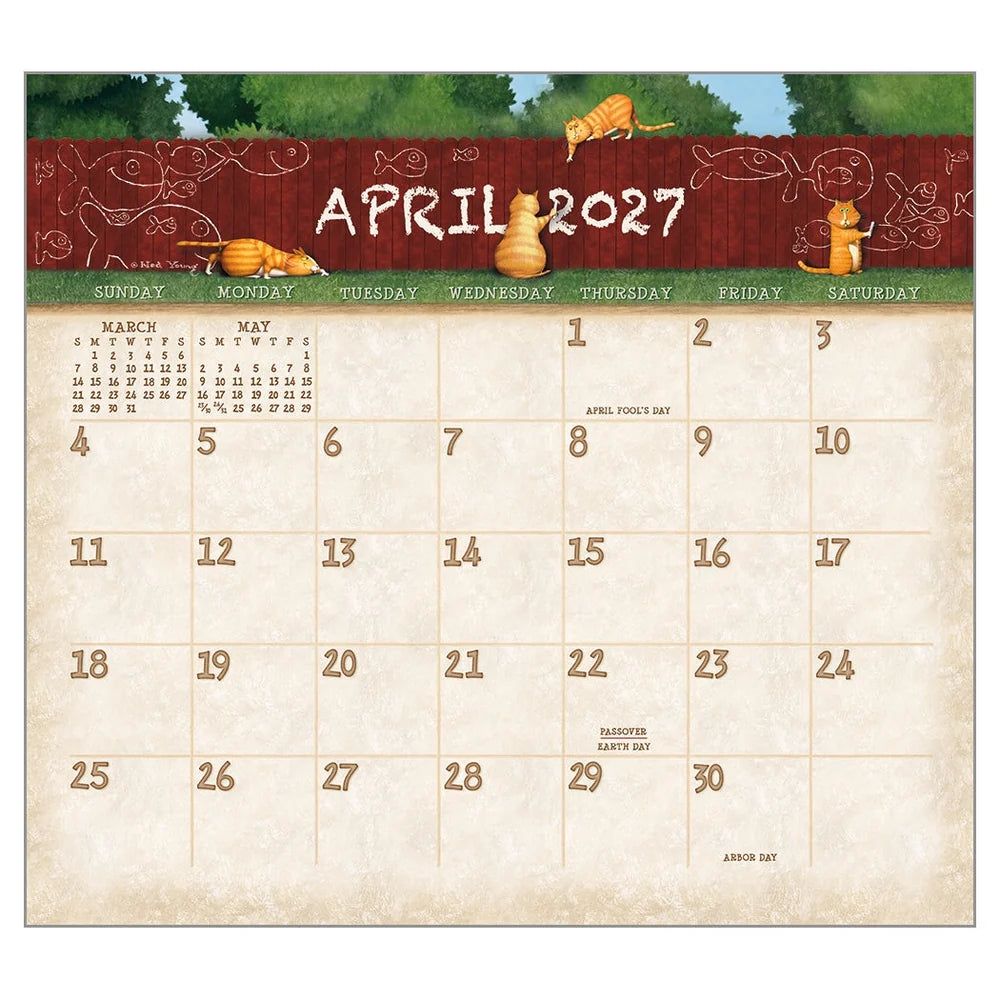 A Cats Life 2027 | Wall Calendar