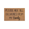 Please Hide All Deliveries From My Family