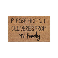 Please Hide All Deliveries From My Family