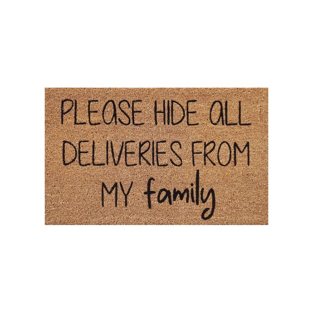 Please Hide All Deliveries From My Family