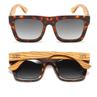 Rocco Tort l Black Polarised Lens l Walnut Arms