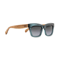 Morgan Indigo l Grey Lens l Walnut Arms