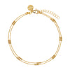 Halcyon Anklet | Yellow Gold