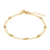 Halcyon Anklet | Yellow Gold