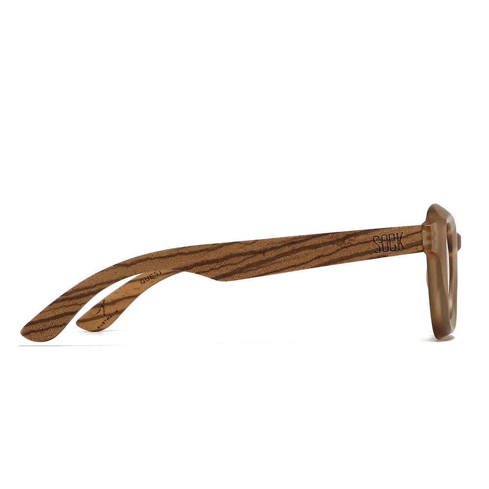 Quest Whiskey l Sunglasses l Polarised Lens l Walnut Arms