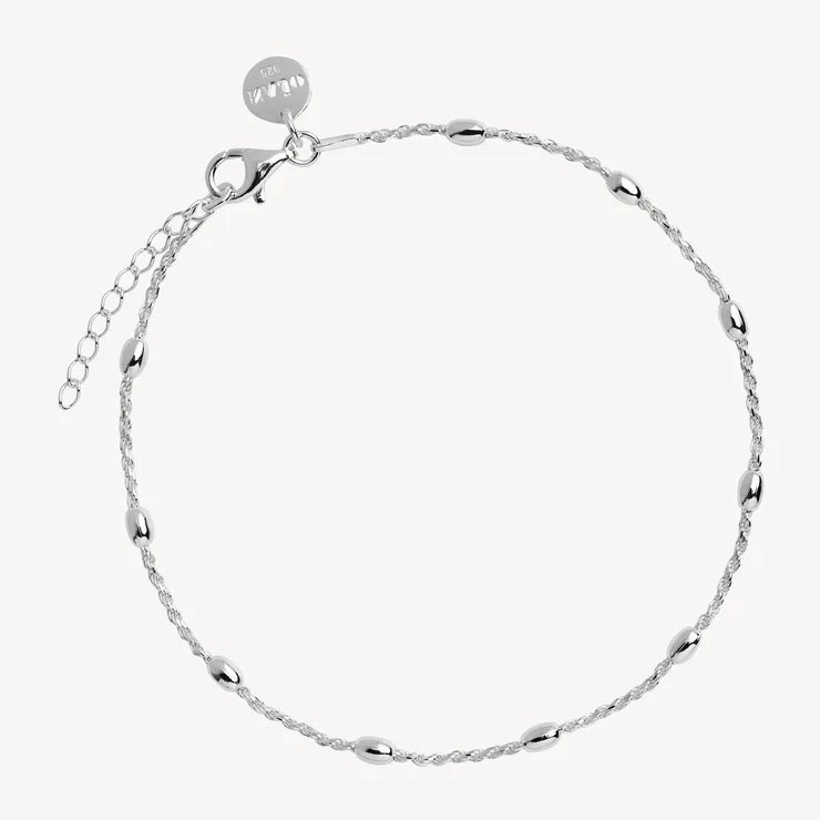Cassiopeia Anklet | Sterling Silver
