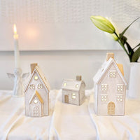 Lucia Sno House With Light | White