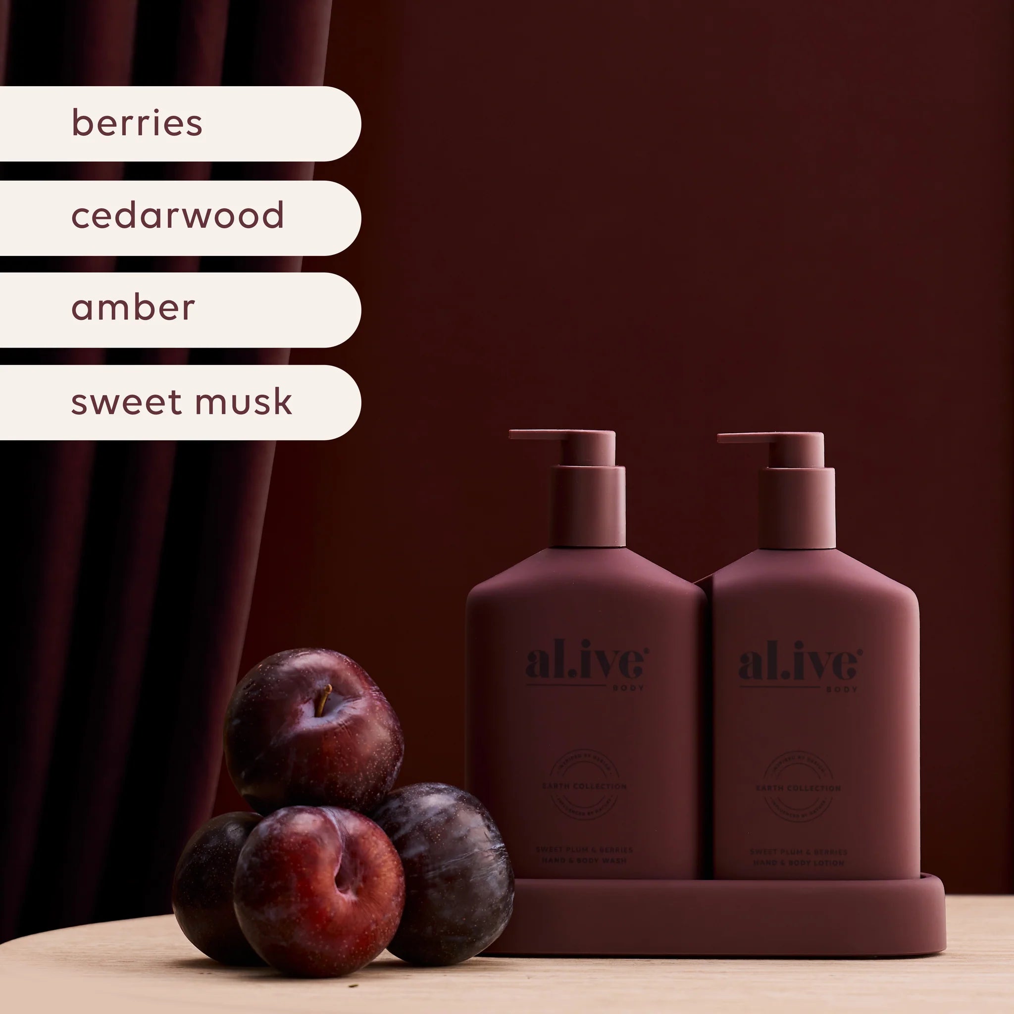 Transformative Wash & Lotion Duo | Sweet Plum & Berries