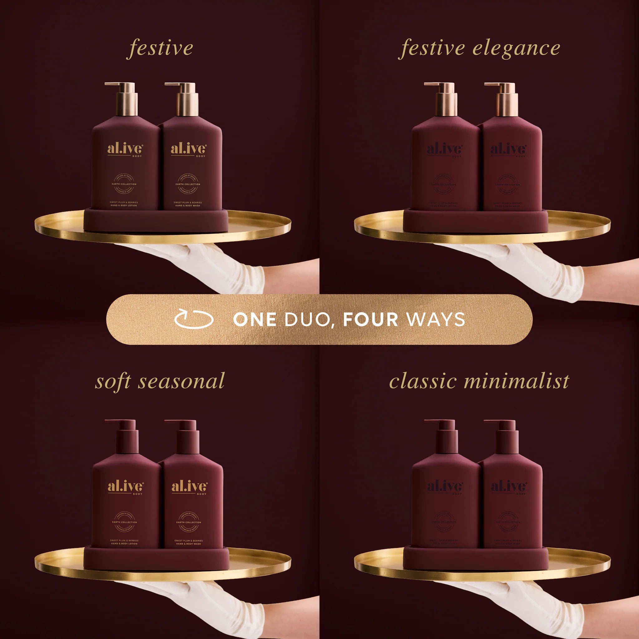 Transformative Wash & Lotion Duo | Sweet Plum & Berries