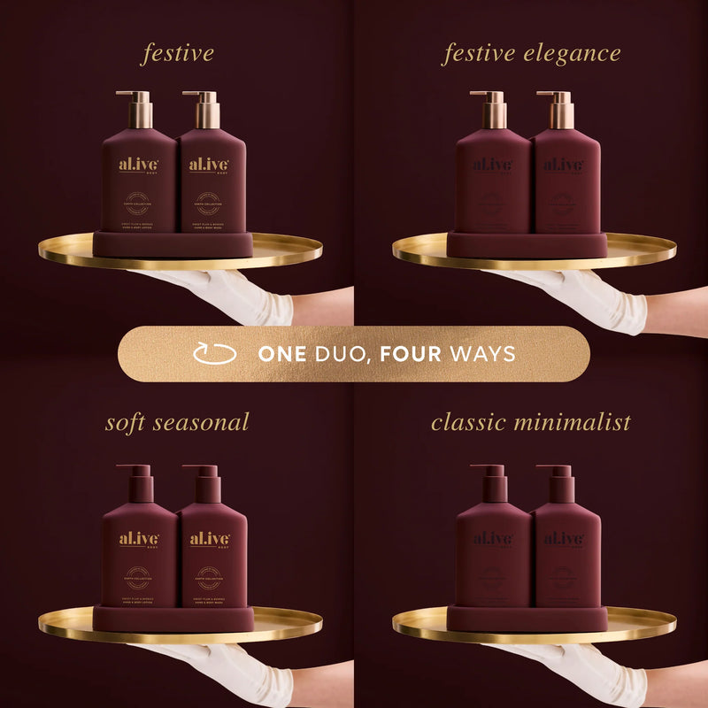 Transformative Wash & Lotion Duo | Sweet Plum & Berries