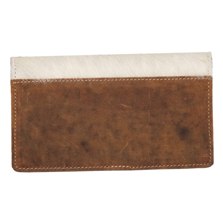 Sandy | Cowhide Tooling Leather Slim Wallet