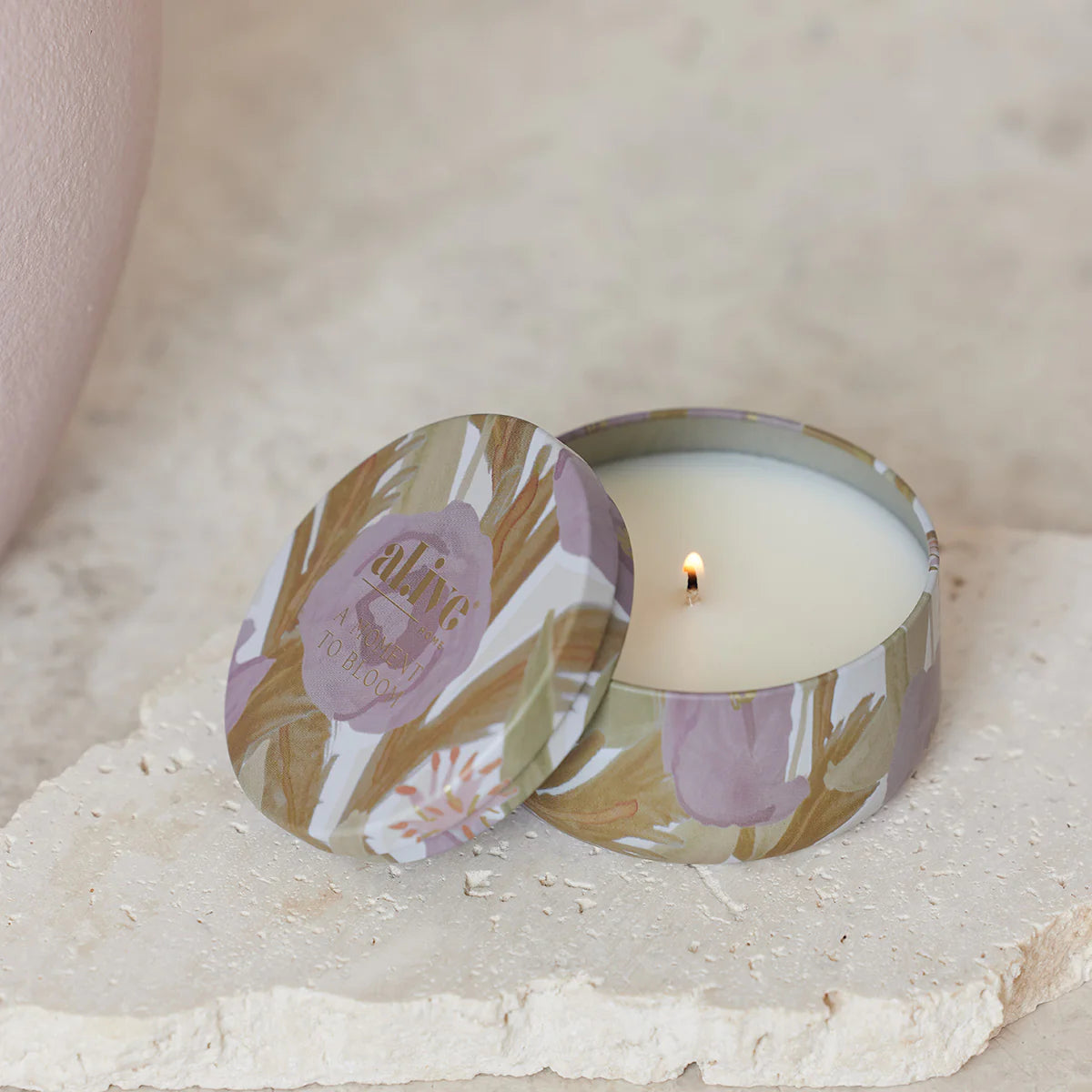 A Moment To Bloom | Mini Soy Candle