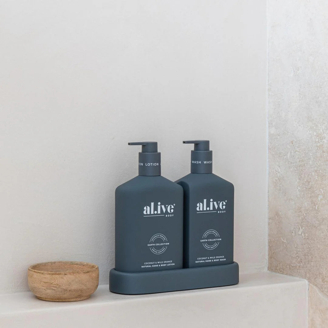 Wash & Lotion Duo + Tray | Coconut & Wild Orange