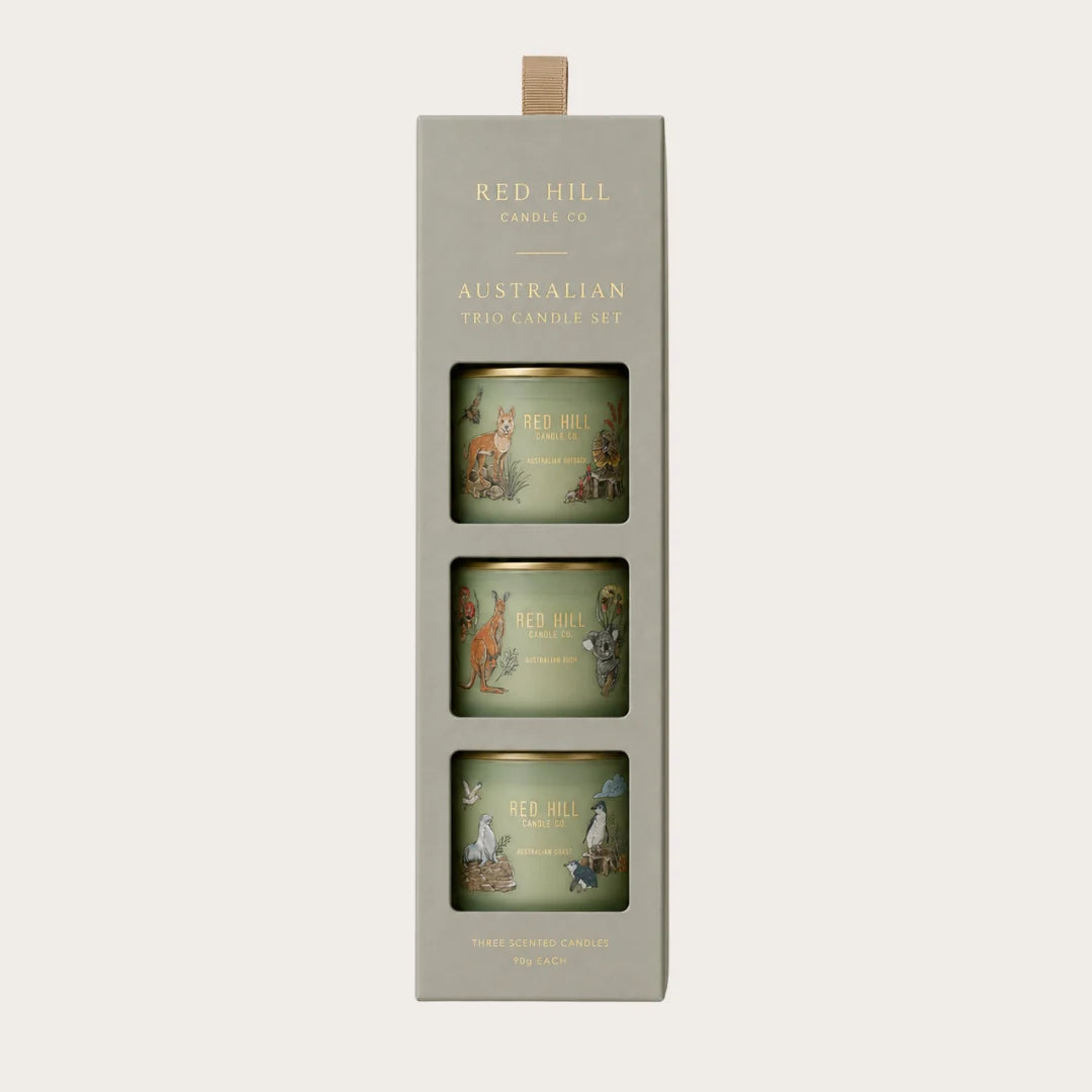 Australiana Trio Mini Candle Set