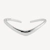 La Muse Hinged Cuff | Sterling Silver