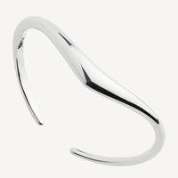 La Muse Hinged Cuff | Sterling Silver