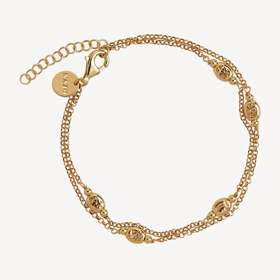 Volare Layered Bracelet | Yellow Gold