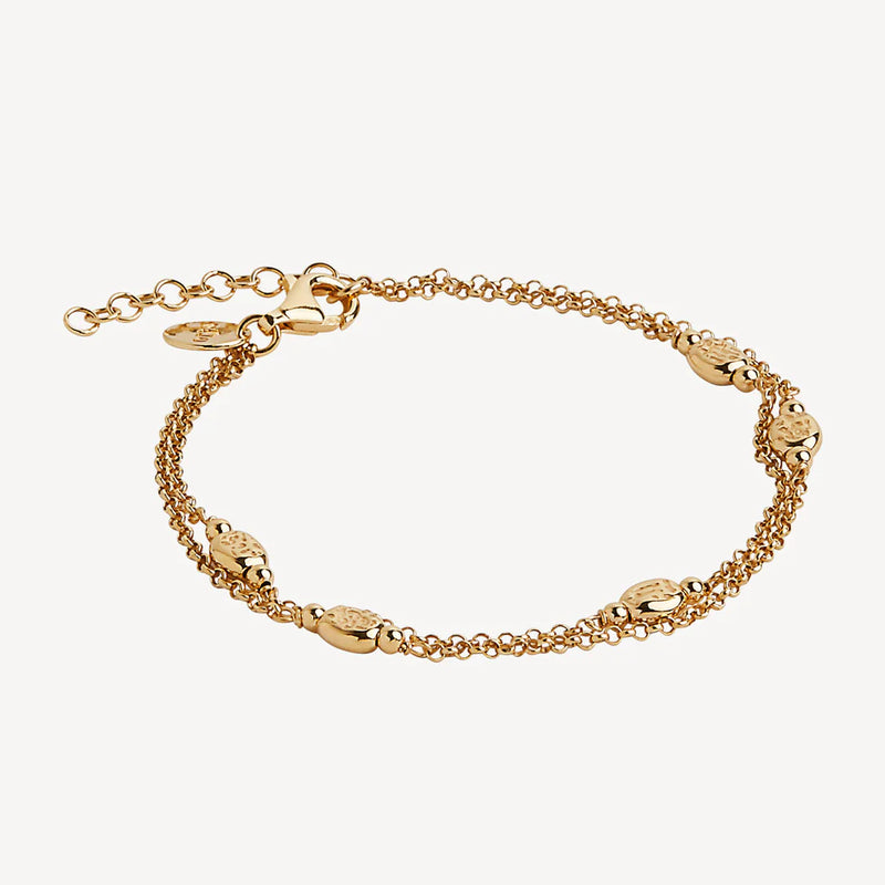 Volare Layered Bracelet | Yellow Gold