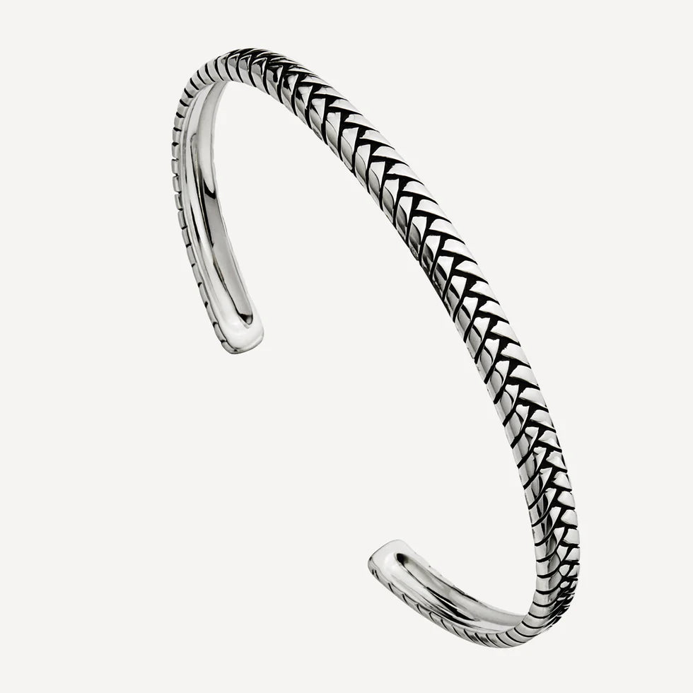 Tessera Men’s Silver Cuff