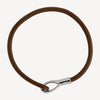 Kinship Men’s Leather and Steel Bracelet | Tan
