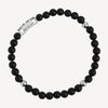 Atlas Men's 6mm Beaded Black Onyx Bracelet
