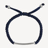 Elemental Men’s Cord Identity Bracelet | Navy