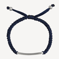 Elemental Men’s Cord Identity Bracelet | Navy