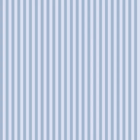 Cloud Stripe Organic Fitted Cot Sheet