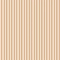 Coffee Stripe Organic Fitted Cot Sheet