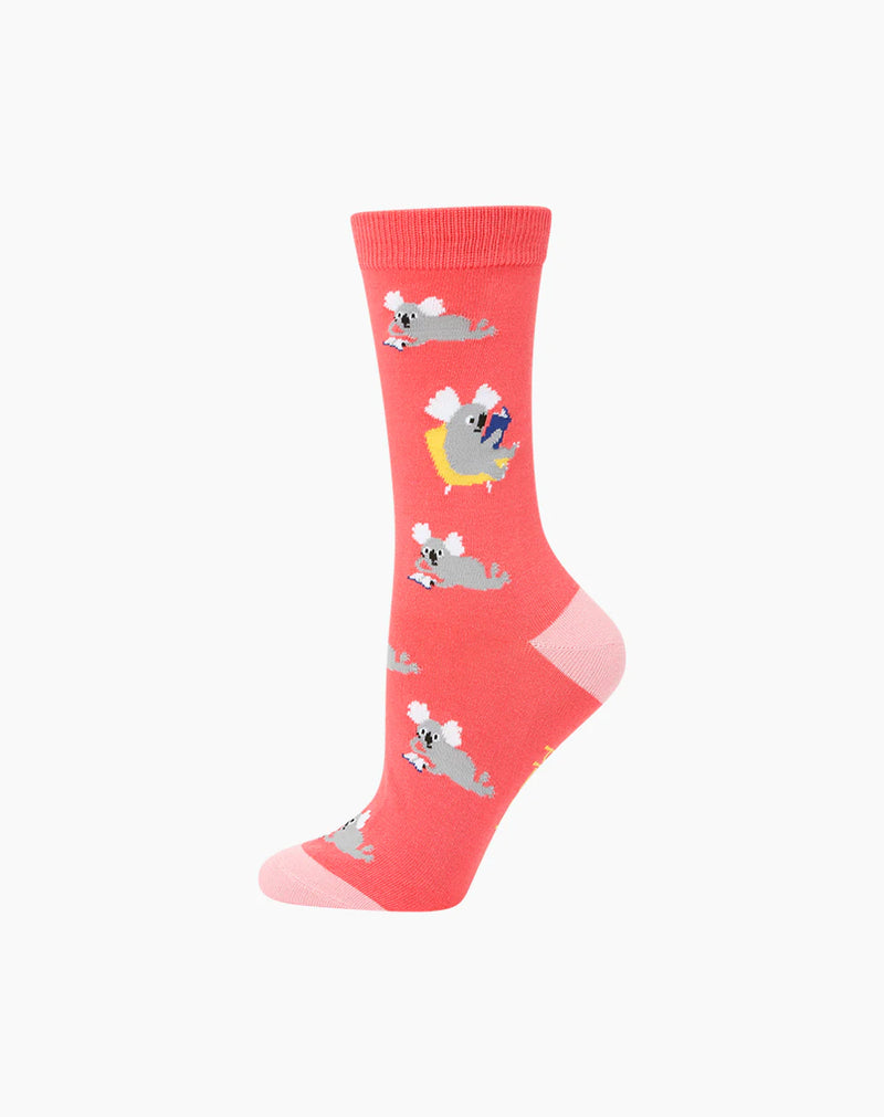 Scholar Koala | Bamboo Women's Socks