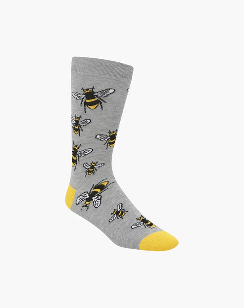 Bumble Bee | Mens Bamboo Sock