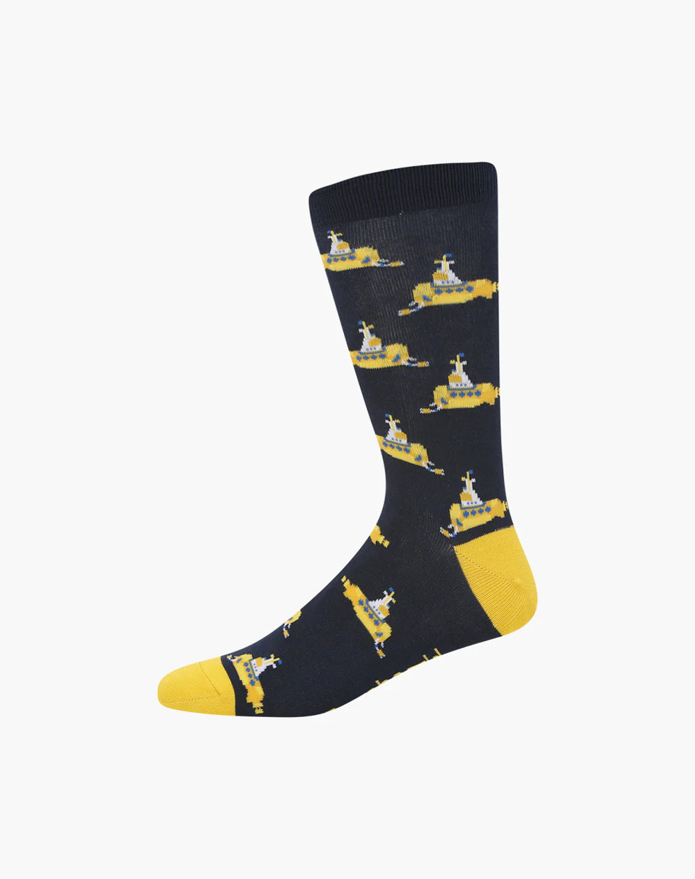 Yellow Submarine Bamboo Sock | Mens