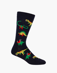 Dinosaurs | Mens Bamboo Sock
