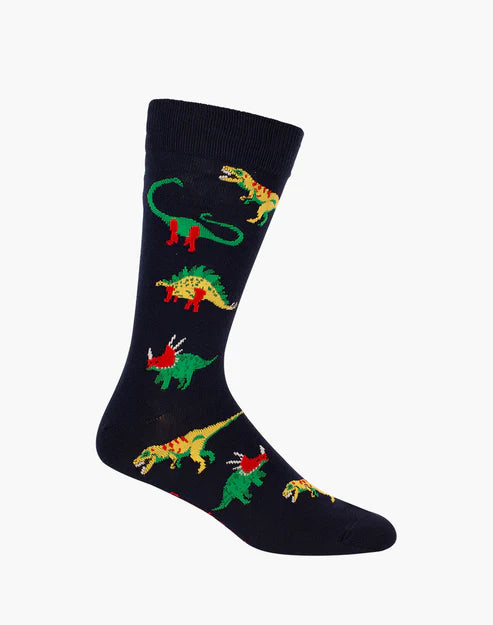 Dinosaurs | Mens Bamboo Sock