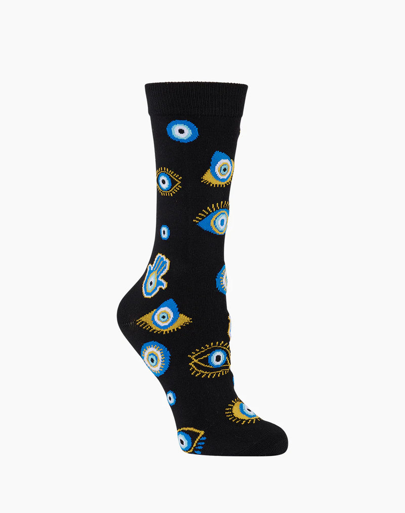 Evil Eye | Bamboo Women's Socks