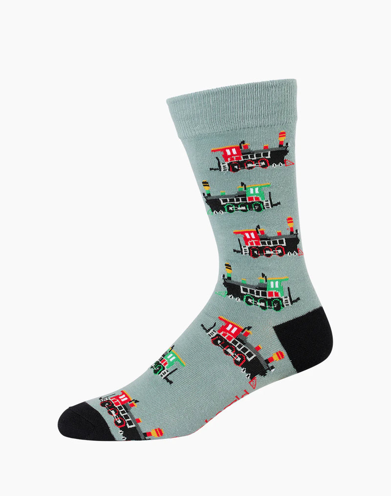 Steam Train | Men's Bamboo Socks