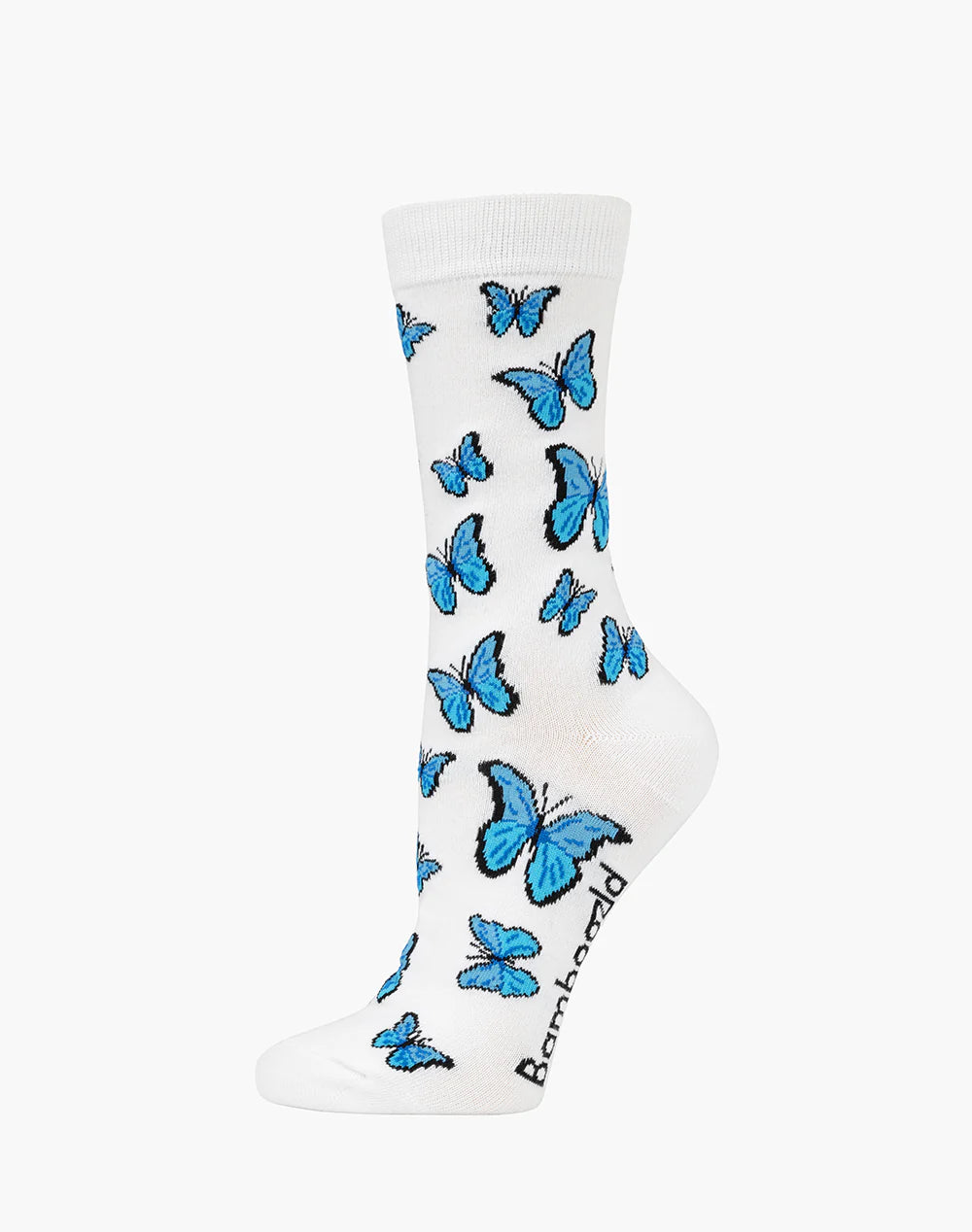 Blue Butterflies | Women's Bamboo Sock