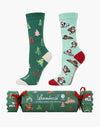 Womens Chrissy Cavoodles 2pk Xmas Cracker