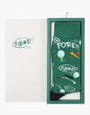 Mens Golf Fore Bamboo Sock Card