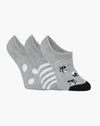 Panda | 3pk Womens Bamboo Secret Socks
