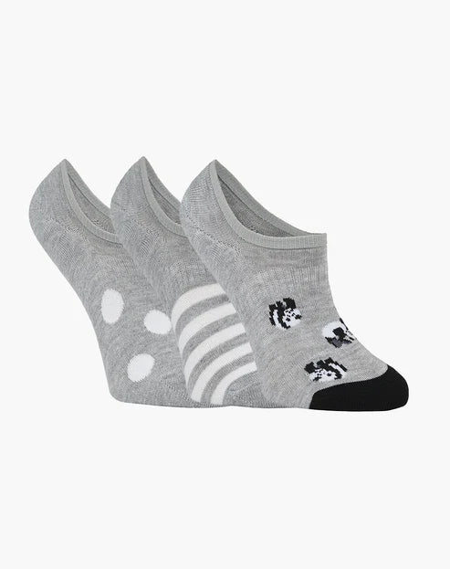 Panda | 3pk Womens Bamboo Secret Socks