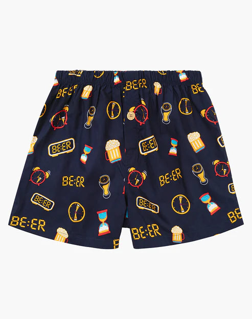 Mens Beer O'clock Bamboo Boxer Short