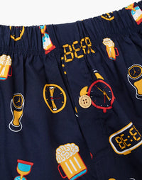 Mens Beer O'clock Bamboo Boxer Short