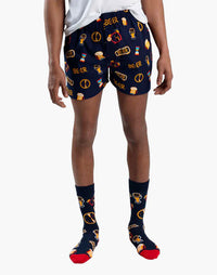 Mens Beer O'clock Bamboo Boxer Short