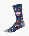 Basketballs Bamboo Sock | Mens