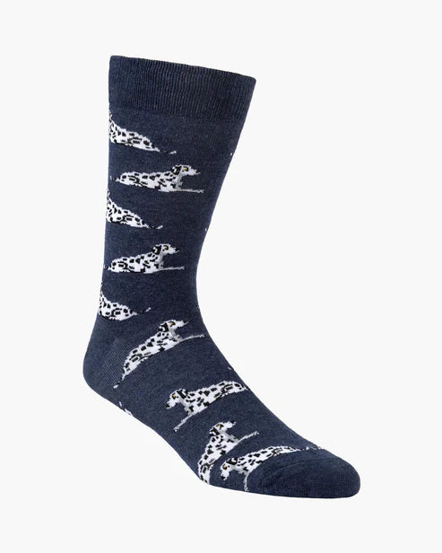 Dalmatian Bamboo Sock | Mens